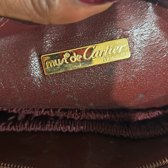Cartier Red Leather Clutch Bag - Picture 10 of 13